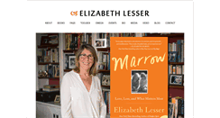 Desktop Screenshot of elizabethlesser.org