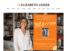 Tablet Screenshot of elizabethlesser.org